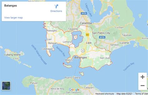 lipa batangas district|Google Maps.